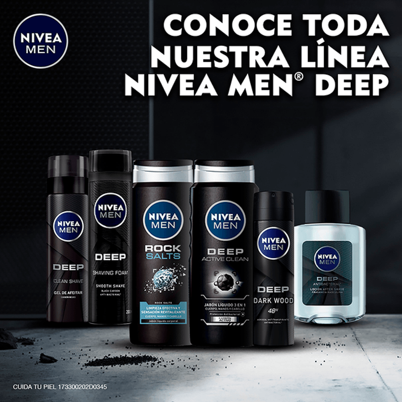 Gel De Afeitar Men Deep Clean Shave 200 Ml Unidad