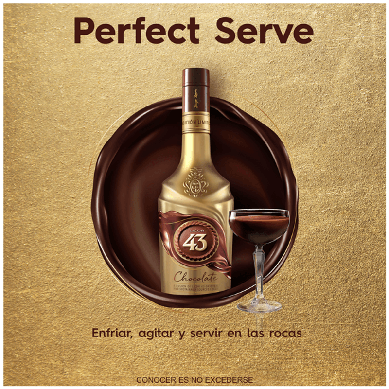 Licor 43 Licor Chocolate 700 Ml - H-E-B México