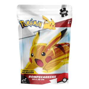 Rompecabezas Pokémon 100 Piezas Bolsa Foil 1 Pz