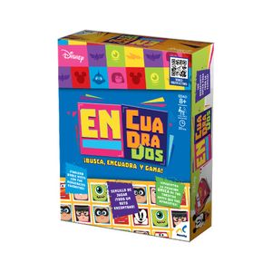 Juego de Mesa Infantil en Cuadrados Disney Pixar 1 pz Juego de Mesa Infantil en Cuadrados Disney Pixar  1 Pz