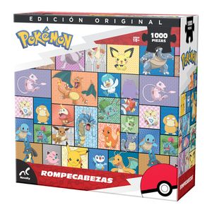 Rompecabezas Edición Original Pokémon 1000 Piezas 1 Pz