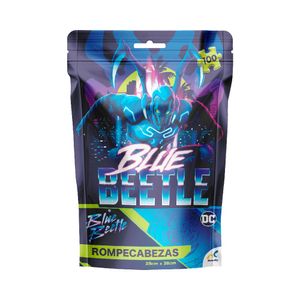 Rompecabezas Blue Beetle 100 Piezas Bolsa Foil 1 Pz