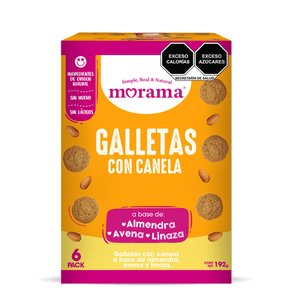 Morama Galletas Canela de Almendra, Avena Y Lin 194 Gr