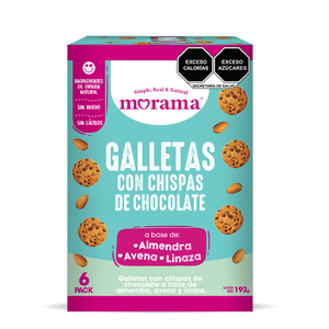 Morama Galletas Chispas de Chocolate de Almendra 194 Gr