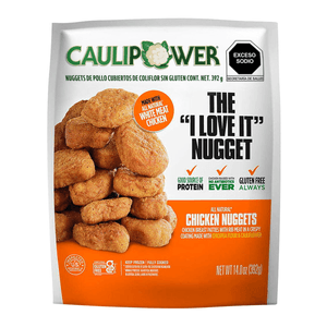 Caulipower Nuggets de Pollo Cubiertos de Coliflor Sin Gluten 392 g