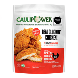 Caulipower Tiras de Pollo Picantes Cubiertas de Coliflor Sin Gluten 392 g