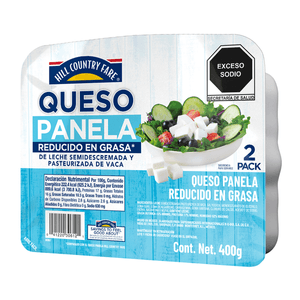 HCF Queso Panela 2 Pack Reducido 400 g