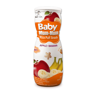 Puff Mum Mum Manzana Y Banana Para Bebe +6m 1 Pz