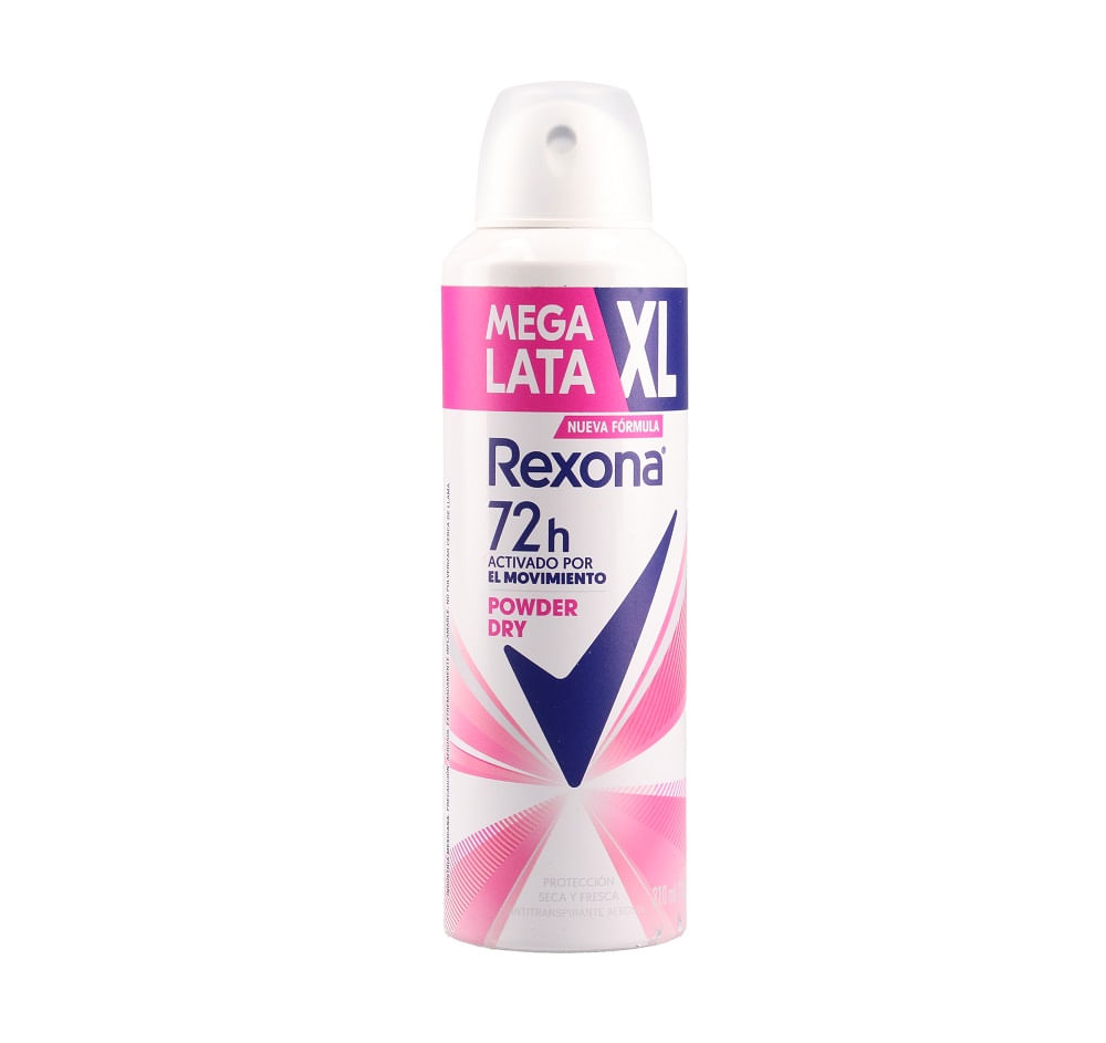 Rexona Antitranspirante Aerosol Powder Dry Xl 210 - H-E-B México