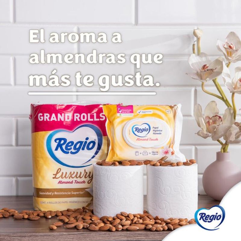 Papel Higiénico Luxury Almond Touch - Regio®