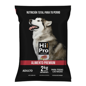 Alimento Hi Multi Pro para Adulto 2 kg Alimento Hi Multi Pro para Cachorro 2 kg