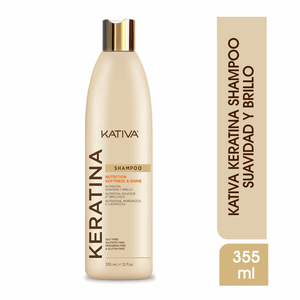 Keratina Shampoo Suavidad Y Brillo 355 Ml 355 Ml