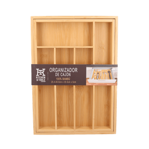 Organizador de Bamboo Natural HAVEN AND KEY