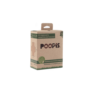 Hojas Sustituto Ecológico de Bolsas 50 Hjs Fancy Pets Juguete Hueso Chico Triple de Bambu Sabor Tocino