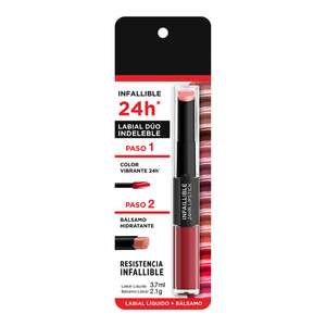 24h Infallible Labial 502 Red To Stay 3.7 Ml