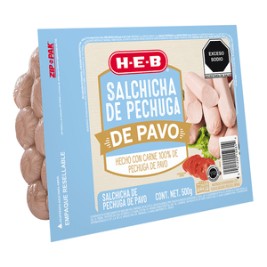 Salchicha de Pechuga de Pavo 500 g