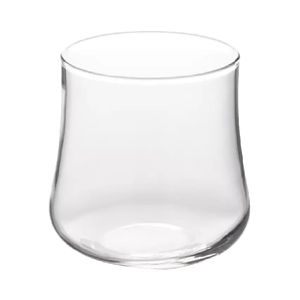 Vaso Stemless Rocks de Vidrio 326 Ml Bolonia Tran 1 Pz