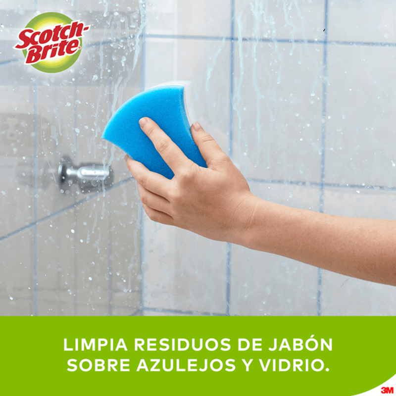 Scotch® Brite Esponja mágica  Quita las manchas sin utilizar jabón