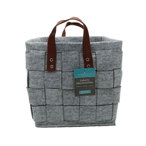 Caja Almacenadora Gris 24*24*26 Cm 1 Pz