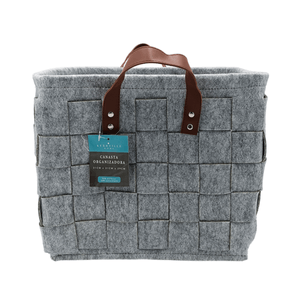 Caja Almacenadora Gris 31*31*29 Cm 1 Pz