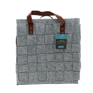 Caja Almacenadora Gris 34*34*35 Cm 1 Pz