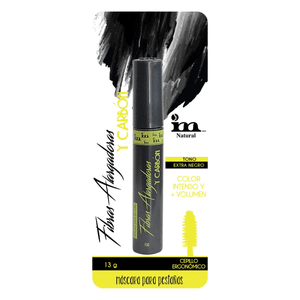 Mascara Fibras Alargadoras Y Carbon Activado 13 Gr