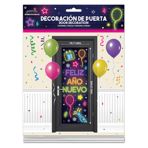 Decoración Puerta Año Nuevo 1 Pz