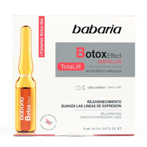 Ampolletas Botox Efecto Ampolletas Babaria Botox 2 Ml