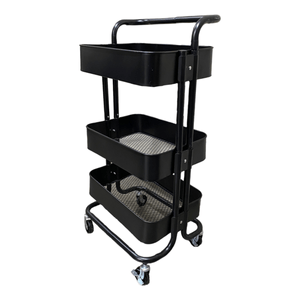 Carrito Organizador Negro 74 Cm 1 Pz