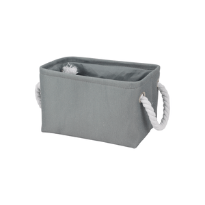 Canasta Organizadora Gris 25x15x15cm 1 Pz