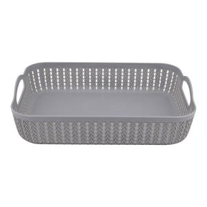 Caja Organizadora Gris 35.5x26.5x8.5cm 1 Pz