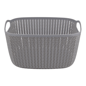 Caja Organizadora Gris 39x28x20cm 1 Pz