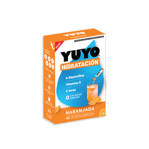 Yuyo Hidratación Naranjada con 10 pz