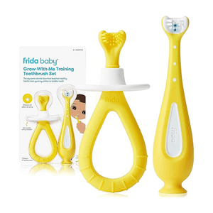 Frida Baby Juego de Cepillos de Dientes de Entrenamiento Crecer Conmigo 1 pz