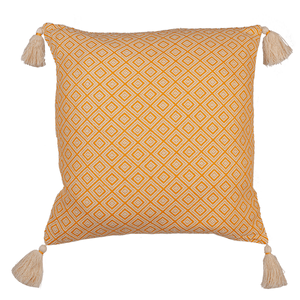 Cojín Boho Kala Amarillo 45x45cm 450grs. 1 Pz