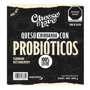 Cheese & Love Queso Chihuahua con Probioticos 400 g