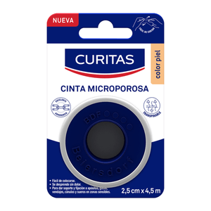 Cinta Microporosa Piel 2.5x4.5 1 Pz