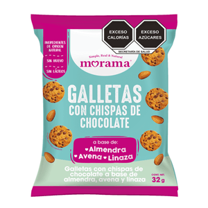 Morama Galletas Chispas Chocolate de Almendra, a 32 Gr