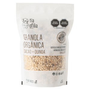 Tia Ofilia ganola Organica Cacao + Quinoa 310gr 310 g Tia Ofilia Granola Organica Cacao + Quinoa 310gr 310 Gr