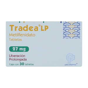 Tradea 27mg 30 Tab Metilfenidato (Ii) 30 Pz