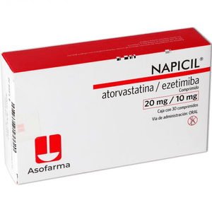 Napicil 20mg/10mg 30 Cmp Atorvastatina/Ezetimiba 30 Pz