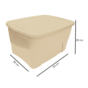 Caja Atlanta 10gal Beige 1 Pz