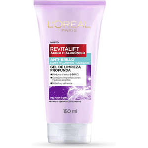 Revitalift Ácido Hialurónico Gel Limpieza Control 150 Ml