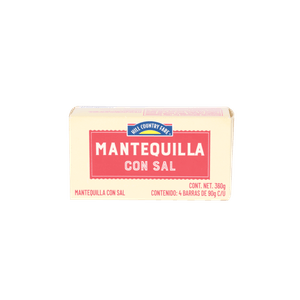 HCF Mantequilla con Sal 4 Pack 360 g Mantequilla con Sal 4 Pack 360 Gr