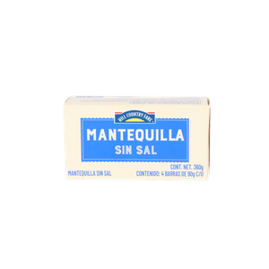 HCF Mantequilla Sin Sal 4 Pack 360 g Mantequilla Sin Sal 4 Pack 360 Gr