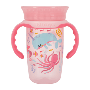 Nuby Vaso Borde 360 con Asas Removibles 1 Pz