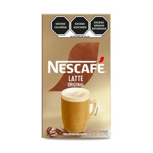 Café Soluble Nescafé Latte Original 6 Sticks con 20 g Café Soluble Nescafé Latte Original 6 Sticks 20 g c/u