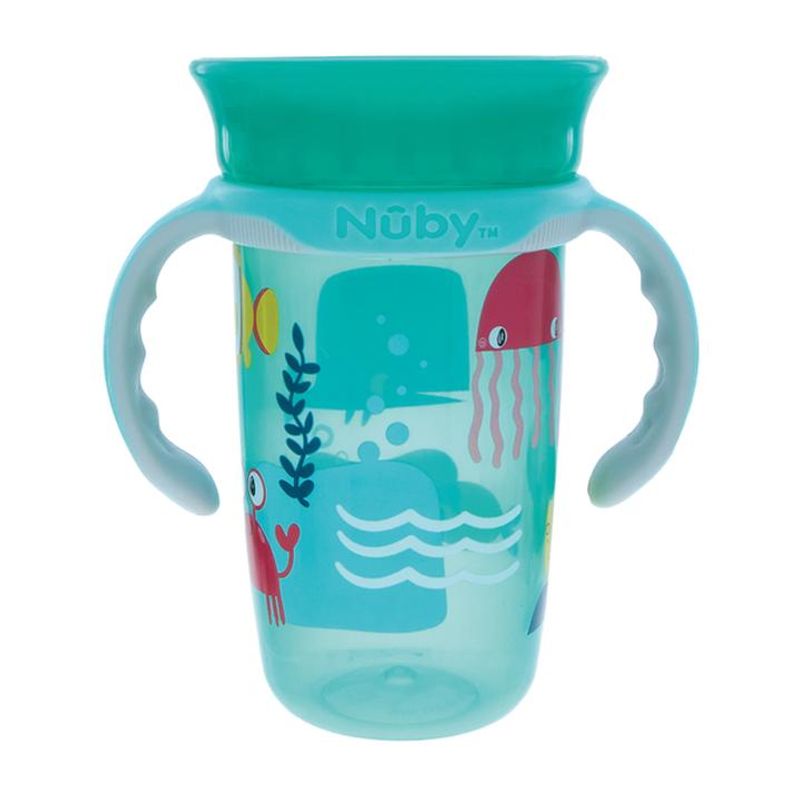 NUBY VASO 360 SMART EDGE CON ASAS 10638 12M+