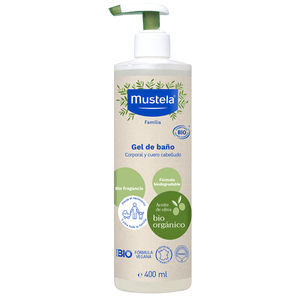 Mustela Gel Lavante Bio Organic Para Toda la Fam 400 Ml