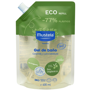 Mustela Gel Lavante Bio Organic Refill 400ml 400 Pz